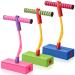 3 Pcs Pogo Stick Foam Pogo Jumper Pogo Toy Pogo Foam Jumper Fun and Safe Jumping Stick for Teens Adults Outdoor Indoor Toys Gift, Pogo Jump Makes Squeaky Sounds and Squeaks with Each Hop