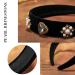 Sinalty Black Baroque Wide Headband with Rhinestone Pearl - Elegant Crystal Hair Accessories for Women - Buy Online on GoSupps.com
