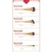 Panysilioer Make-Up Brush 9 Pieces Foundation Brush Mixing Face Powder Brush Concealers Eyeshadow Brush Set with Tube Black - Buy Online on GoSupps.com