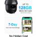 ANRAN 2K Outdoor Security Camera with Solar Power, 360 View, Smart Siren, Color Night Vision, Alexa Compatible - Q3 Black (3MP) - Buy Online on GoSupps.com