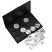 FRCOLOR 15 Cosmetic Cases for Traveling Empty Makeup Empty Cosmetic Foundation Concealer Make up Kit