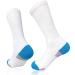 SYOLLAVE Diabetic Socks - Non-Binding Crew Wide Top for Neuropathy, Edema & Swollen Feet - Medium Size - Buy Online on GoSupps.com