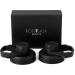 IRON FLASK Wide Mouth Spout Lid for Insulated Water Bottles - BPA Free (2 Pack, Midnight Black) - Buy Online on GoSupps.com