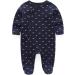 MAMIMAKA Baby Rompers Pajamas Cotton Jumpsuit | 9-12 Months | Long Sleeve Footed Bodysuits | Set of 3 - Buy Online on GoSupps.com
