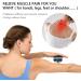 AHIER Cold Massage Roller Ball - Cold Therapy Relief for Back/Neck Pain, Deep Tissue Massage, and Inflammation - Removable Gel Ball for Muscle Recovery (Black) - Buy Online on GoSupps.com
