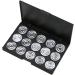 Healeved 3pcs 15 Empty Cosmetic Empty Eyeshadow Case Empty Eyeshadow Palette Cosmetic Cases for Traveling 1 count (Pack of 1) Silverx3pcs - Buy Online on GoSupps.com