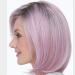 BGHJUE African Short Pink Lace Front Human Hair Wig for Black Women - Pre Plucked Brazilian Remy Hair - Buy Online on GoSupps.com