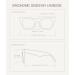 LADEESSE Oversized Reading Glasses for Women - 3 Pack Blue Light Blocking Computer Readers 1.5x Mix Color - Stylish Oprah Style Readers - Buy Online on GoSupps.com