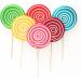 Veemoon 3pcs Lollipop Crafts Kids Playset Large Lollipop Decor Candy Lollipop Prop Carnival Cosplay Baby Food Organic Tablet Holder for Car Wedding Topper Big Lollipop Cake Child Bamboo - Buy Online on GoSupps.com