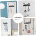 RORPOIR Coat Hangers Hat Hanger Over The Door Rack Nail- Coat Hook Hat Hook Door Hanging Back Door - Buy Online on GoSupps.com