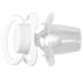 LittleForBig Bigshield Gen-II Big Pacifier - White | Fast Delivery - Buy Online on GoSupps.com