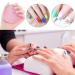 SUKPSY Heart Shaped Resin Nail Art Palette - Pink | Makeup & Gel Polish Mixing Plate for Drawing & Painting | Golden Edge Display Holder - Buy Online on GoSupps.com
