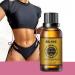 Fat burning massage oil against cellulite and slimming massage oil on the abdomen-decreasing herbal massage oil for losing weight anti-cellulite massage oil 1 ml (1 Pack) 10ml