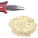 Vlasy Silicone Lined Nano Rings Beads for Hair Extensions - 1000pcs Blonde Nano Beads - Buy Online on GoSupps.com