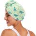 Little Blue Turtle Hair Towel 2 Pack | Super Absorbent Quick Dry Hair Turbans for Women & Girls - Perfect Hair Drying Solution - Buy Online on GoSupps.com