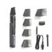 NIKULASTAR Hair Clippers for Men, Hair Trimmer for Men, Hair Cutting Tools, Mens Hair Clippers ,Body Hair Trimmer for Men, Cordless Hair Clippers, Body shavers for Men, Facial Hair Trimmer for Men Gray