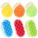 Trsnzul bathing sponge 6 pieces shower sponge massage sponge soft body sponges sponge shower shower sponge body sponge to shower peel soothing body sponge for cleaning peeling bathing accessories
