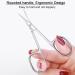 Stainless Steel Curved Cuticle Scissors for Nails, Toenails, Eyebrows, and Eyelashes - Buy Online on GoSupps.com