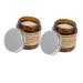 FRCOLOR 2pcs Scented Candles The Christmas Candle Christmas STO Large Wedding Candles Christmas Scents Home Accessory Room Accessory Soy Wax Household Products Glass