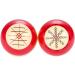 MOOCY AAA-Grade Resin Billiard Cue Ball - Standard 2-1/4'' Size, 6 oz Weight - Red White Practice Training Ball - Buy Online on GoSupps.com