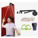 Shoulder Arm Pulley System Set - Over Door Rehab Exerciser for Home Physical Therapy Frozen Rotator Cuff Recovery and Stretching Strengthener Range of Motion (B)