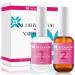 Nail Prep Dehydrator and Nail Primer X-strength Acid Free Natural Nail Prep Dehydrate & Bond Primer Air Dry Superior Bonding Primer for Acrylic Powder Nail Supplies Set 01.Nail Dehydrator & Primer