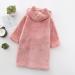 Miyanuby Baby Boys Girls Bathrobe - Soft Flannel Animal Hoodie for 5-6 Years - Perfect Gift for Children - Buy Online on GoSupps.com