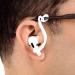 Anti-Slip Silicone Glasses Holder & Earphone Holder | Glagly Ringz White - Perfect for Glasses Sunglasses Ear Hooks & Masks - Buy Online on GoSupps.com