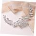 Ipetboom Hair Side Combs Rhinestone Barrettes Wedding Hair Clip Rhinestone Hair Clip Hair Teasing Comb Decorative Hair Combs Bride Insert Comb Bridal Bride Hair Clip Accessories Manual Miss - Buy Online on GoSupps.com