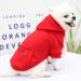 Waterproof Winter Dog Coat - Warm Fleece Jacket for Puppies & Dogs | Autumn Clothing & Hoodies | XXXXL 1107debka-Red - Buy Online on GoSupps.com