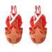 Mipcase Accessories Bird Piss red size Flight Inner Canary Vogel Clothing Nymphensittiche Washable Reusable Bathrobe Breathable Windula- Birds Liner Windel diaper Dostume SX2PCS Rotx2st