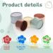 Stacking Cups for Rabbits-BPA-Free Safe Plastic Stacking Toys Rabbit Toys Bunny Toys for Hiding Food and Playtime Fun(8 Pack) - Buy Online on GoSupps.com
