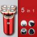 Rasoir lectrique Rasoir lectrique 5 en 1 for Hommes Tondeuse Barbe Rasoir Flottant 5D Machine de Rasage for t te Chauve Rouge - Buy Online on GoSupps.com