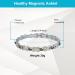 Magnetic Ankle Bracelets for Women - Stainless Steel Anklet with Blue Stones | Fashion Jewelry Gift - Buy Online on GoSupps.com