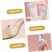 FOMIYES 10 Pairs Five Toe Sticky Front Pad Heel Cushion - Arch Support Insoles for High & Low Heels - Non-Slip Gel Foot Massage Pads for Women - Buy Online on GoSupps.com