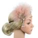 Buy SharPepublic Women's 1920s Pink Headband - Strass Pearls Hairband for Costume & Cocktail Accessories - International Shipping Available - Buy Online on GoSupps.com