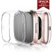 Clear Ultra Thin Fitbit Versa 2 Screen Protector Case 3 Pack - Full Protective Cover for Versa 2 Smartwatch Bands - Scratch Resistant & Shock Absorbing - Maledan Compatible - Buy Online on GoSupps.com