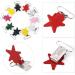 Pilipane Metal Pacifier Clips - 10 Durable Pentagram Clips for Children's Trousers & Belts | Mixed Color Fasteners for Tinkering - Buy Online on GoSupps.com