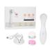Qukaim Waterproof Face Cleaner Brush Electric Silicone Facial Cleansing Brush Rechargeable Waterproof Face Cleaner Pore Cleaning Brush