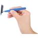 Zawa Care Stainless Steel Slant Precision Tweezers - Bold Blue Eyebrow Tweezers with Travel Case - Buy Online on GoSupps.com