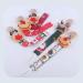 TIAN-K Christmas Elk Pacifier Chain | Cotton Teething Toy for Newborns | International Shipping - Buy Online on GoSupps.com