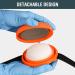 SimCoach Intramuscular Injection Training Pad | Injection Practice Kit for Nurses & Medical Students | Wearable Simulation Tool for Medical Education - Orange - Buy Online on GoSupps.com