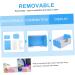 INOOMP 2 Pcs Hamster Toilet Hamster Bathroom Hamster Supplies Small Pet Toilet Hamster Pee Training PVC 15x10cmx2pcs Bluex2pcs - Buy Online on GoSupps.com