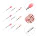 Minkissy 27 Pcs Lip Brush Set | Eyeliner Applicator Wands & Lip Gloss Brushes for Perfect Application | Sequins Cosmetic Tools - Buy Online on GoSupps.com