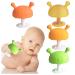 Silicone Mushroom Teether - Soothing Teething Toy for 0-6 Month Babies - Buy Online on GoSupps.com