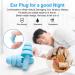 Premium Earplugs for Sleeping | Noise Cancelling Silicone Ear Plugs | Reusable & Noise Reduction for Musicians & Concerts (Blue 12 Pairs) - Shop Internationally - Buy Online on GoSupps.com