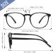 Przene Blue Light Blocking Glasses for Women & Men - Retro Round Black Computer Glasses - Buy Online on GoSupps.com