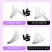 Bodermincer 240 Bundles D Curl 10D 0.1mm Individual Eyelash Extensions - Natural Cluster Lashes (8mm) for International Shipping - Buy Online on GoSupps.com