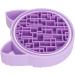 Makeup Brush Cleaning Bowl Skin-Friendly Makeup Brush Cleaning Mat Cat Shape Remove Dirt for Daily Use (Purple) - Buy Online on GoSupps.com