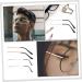Buy Hapinary Metal Screwdriver & 2 Pairs of Replacement Glasses Legs for Sunglasses & Spectacles - Universal Repair Kit for Men & Women - Buy Online on GoSupps.com